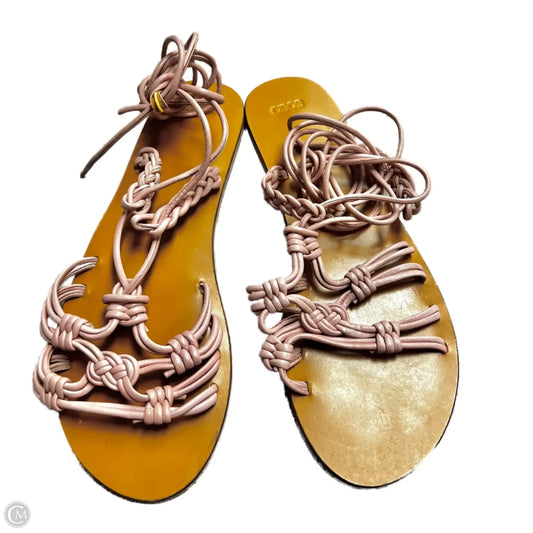 Sandals Flats By Asos In Pink, Size: 7