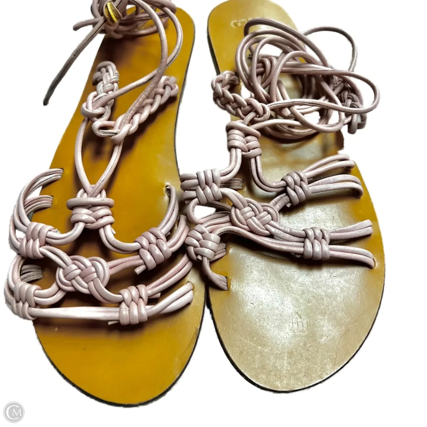 Sandals Flats By Asos In Pink, Size: 7