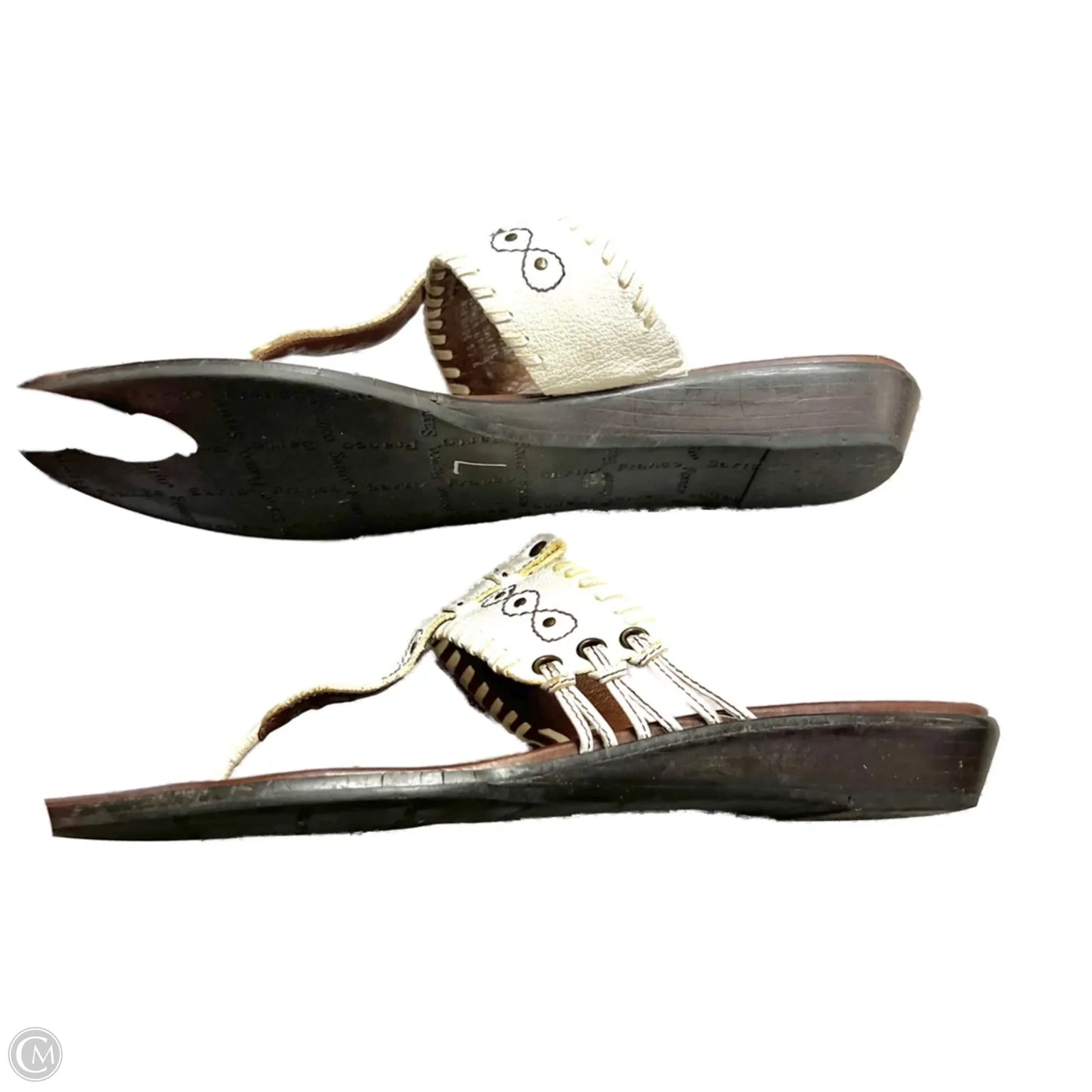 Sandals Flats By Franco Sarto In Cream, Size: 7