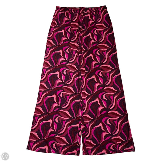 Pants Wide Leg By Runaway Ready In Pink, Size: L