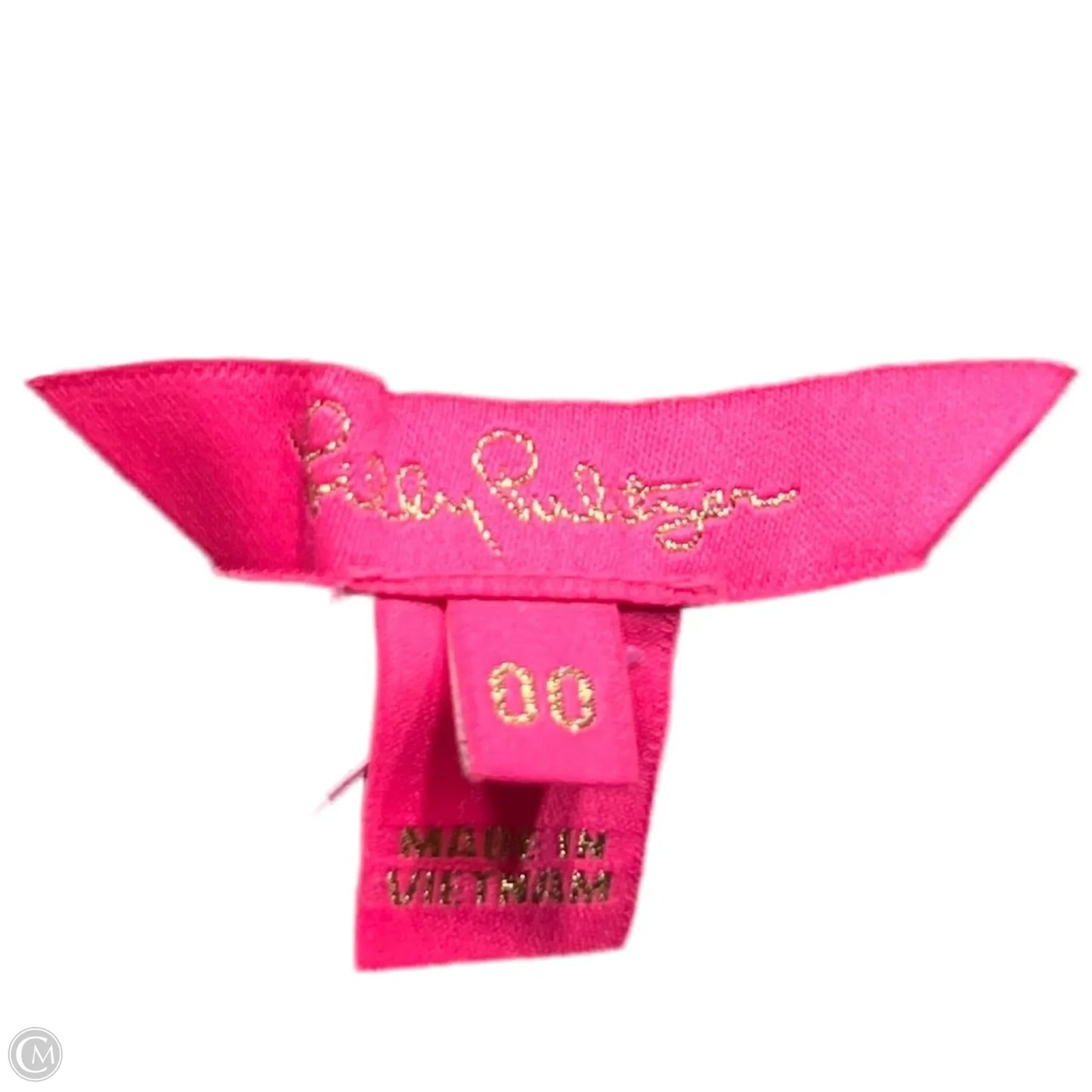 Dress Designer By Lilly Pulitzer In Green & White, Size: Xxs