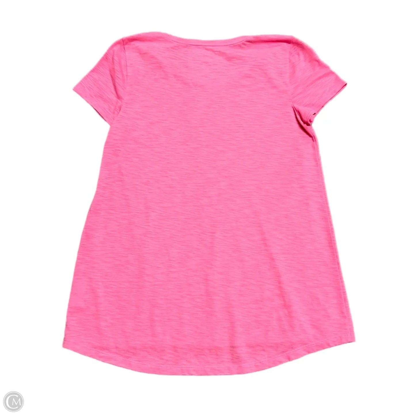 Top Short Sleeve Designer By Lilly Pulitzer In Pink, Size: S