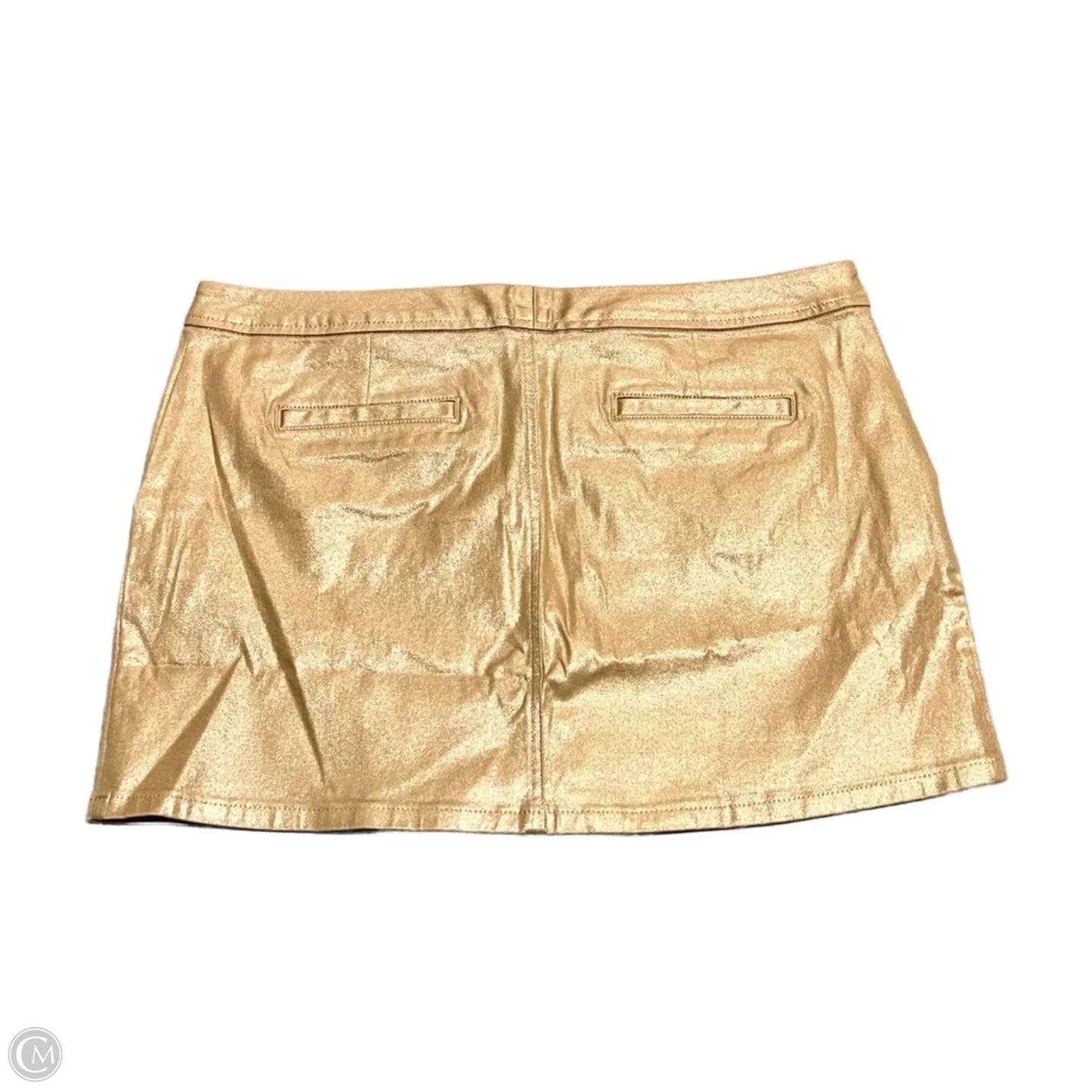 Skirt Designer By Lilly Pulitzer In Gold, Size: 00