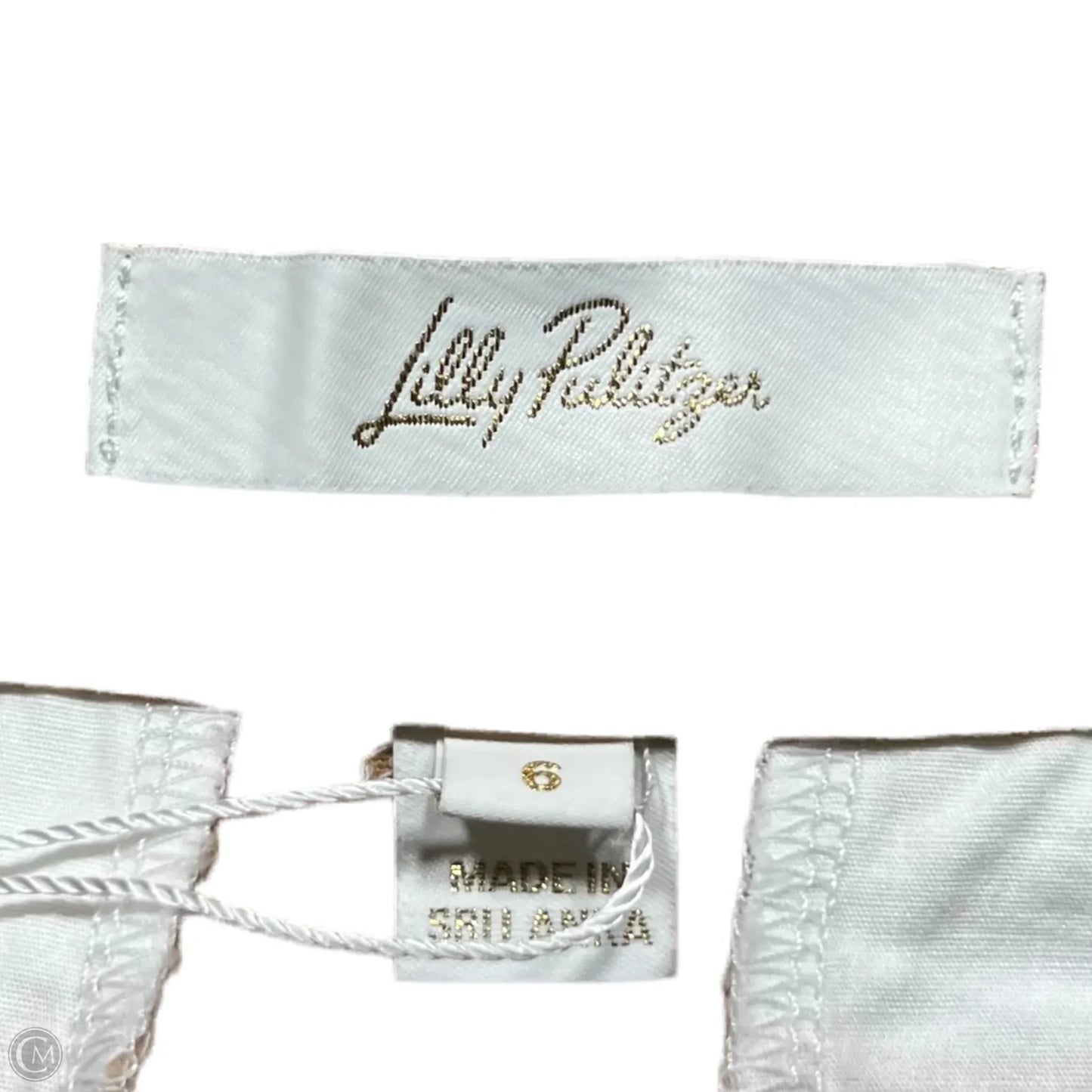 Skirt Designer By Lilly Pulitzer In Gold, Size: 6