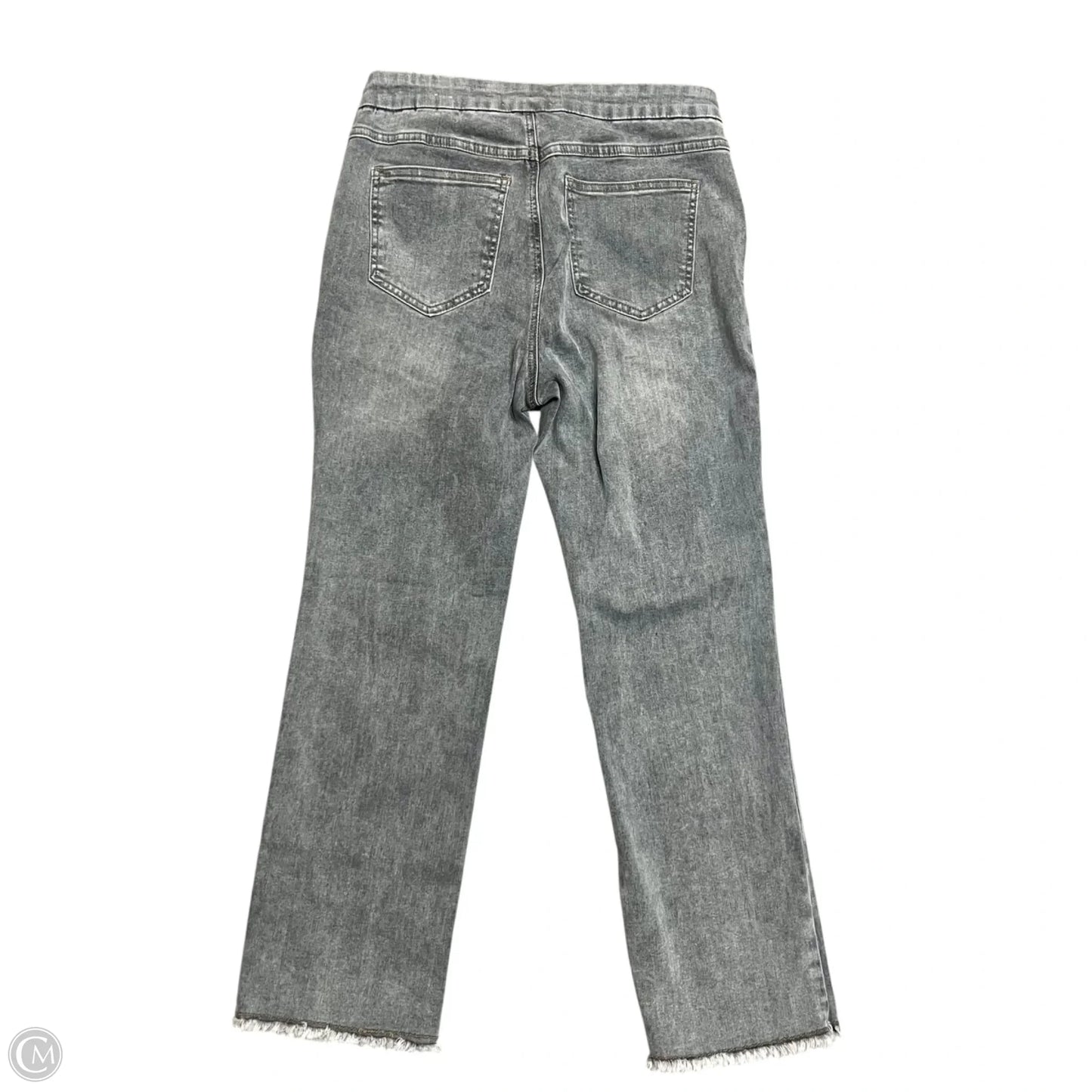 Jeans Cropped By Tribal In Grey, Size: 6
