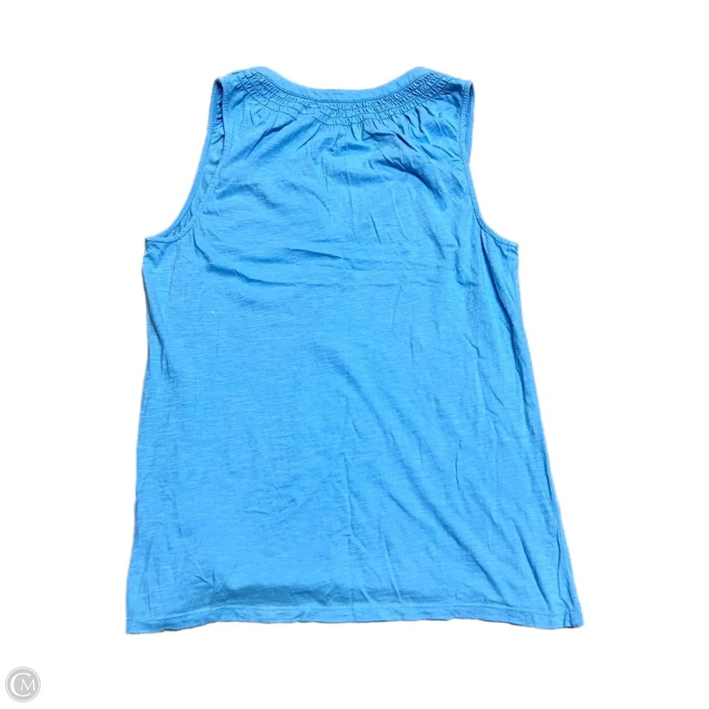 Top Sleeveless Designer By Lilly Pulitzer In Blue, Size: M