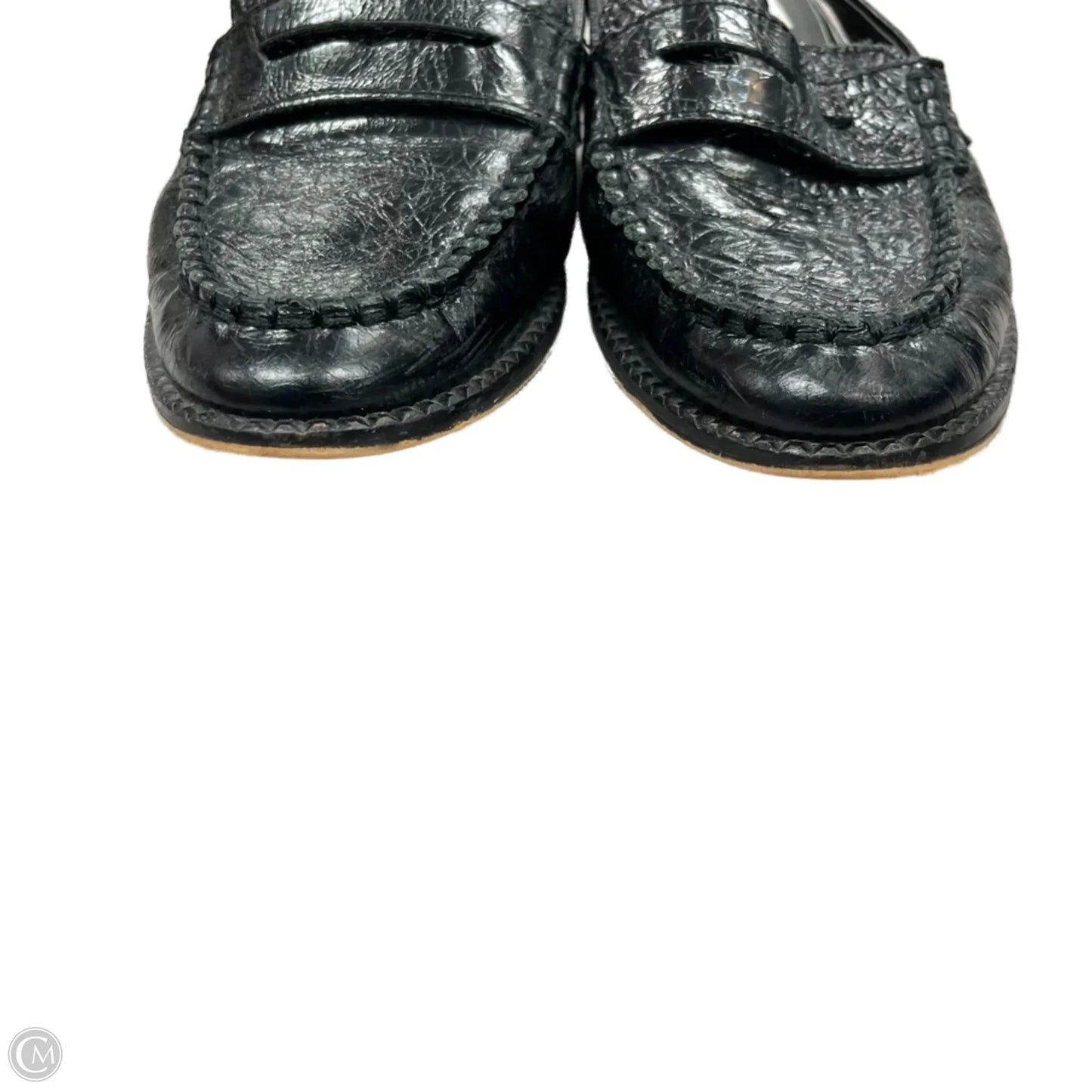 Shoes Flats By Dolce Vita In Black & Gold, Size: 7