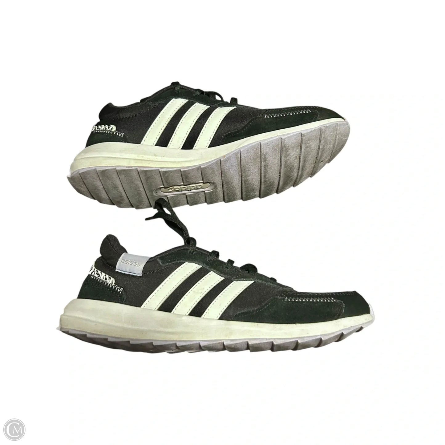 Shoes Athletic By Adidas In Black & White, Size: 7