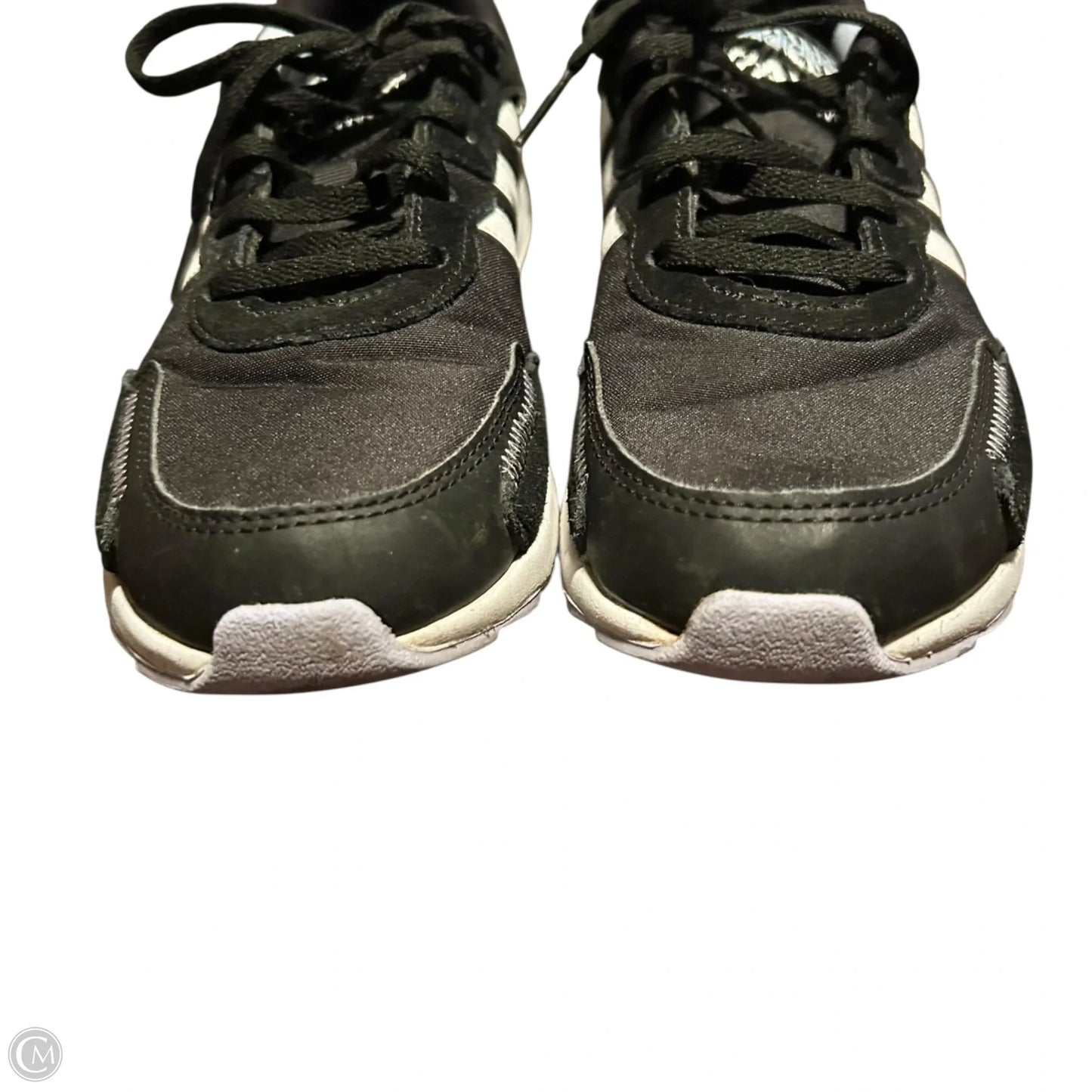 Shoes Athletic By Adidas In Black & White, Size: 7