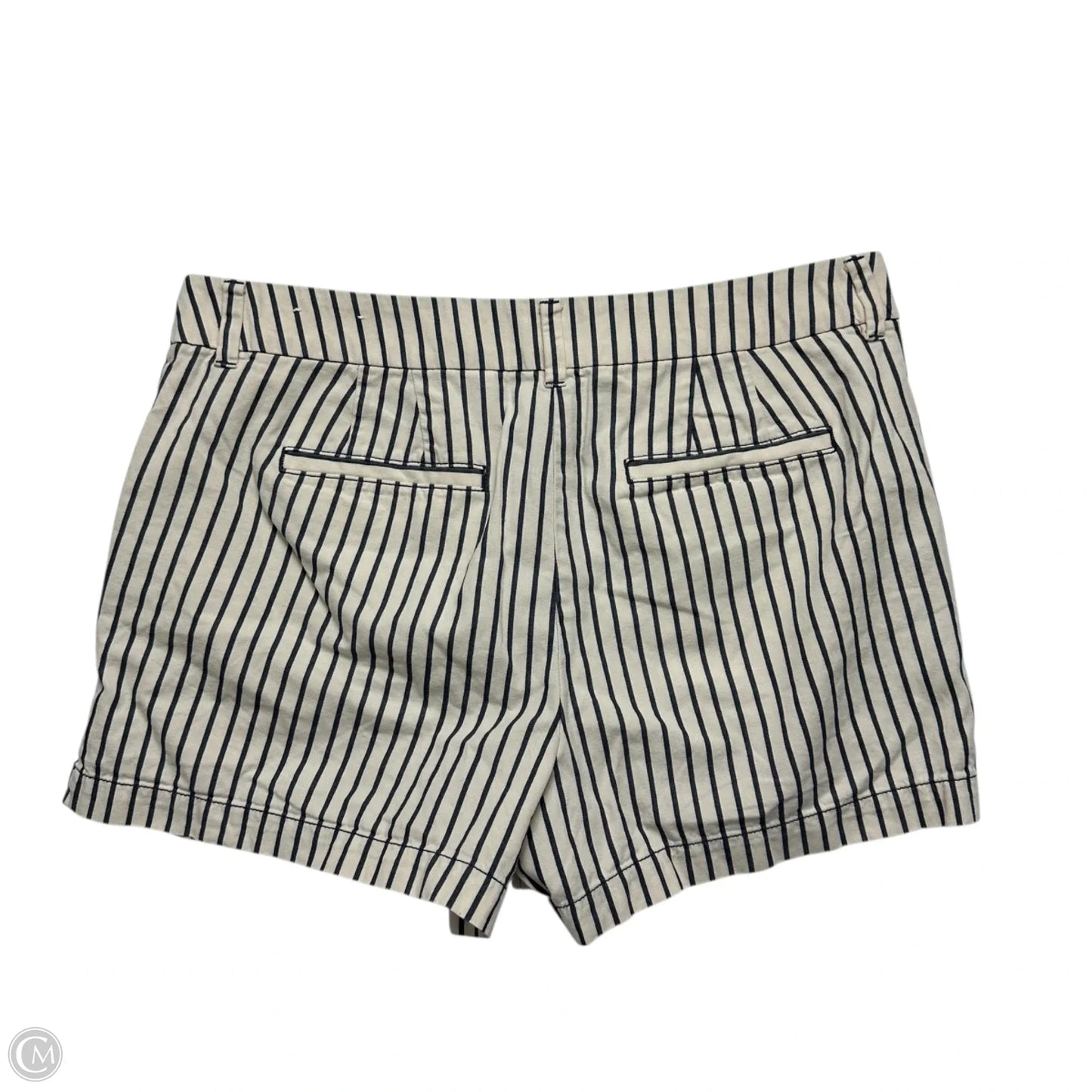 Shorts By Loft In Blue & Cream, Size: 8