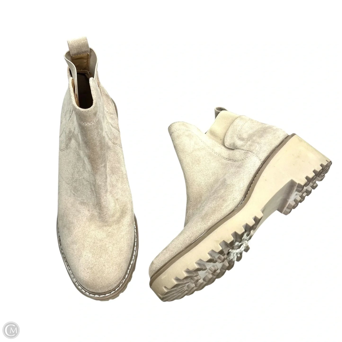 Boots Ankle Heels By Dolce Vita In Beige, Size: 9