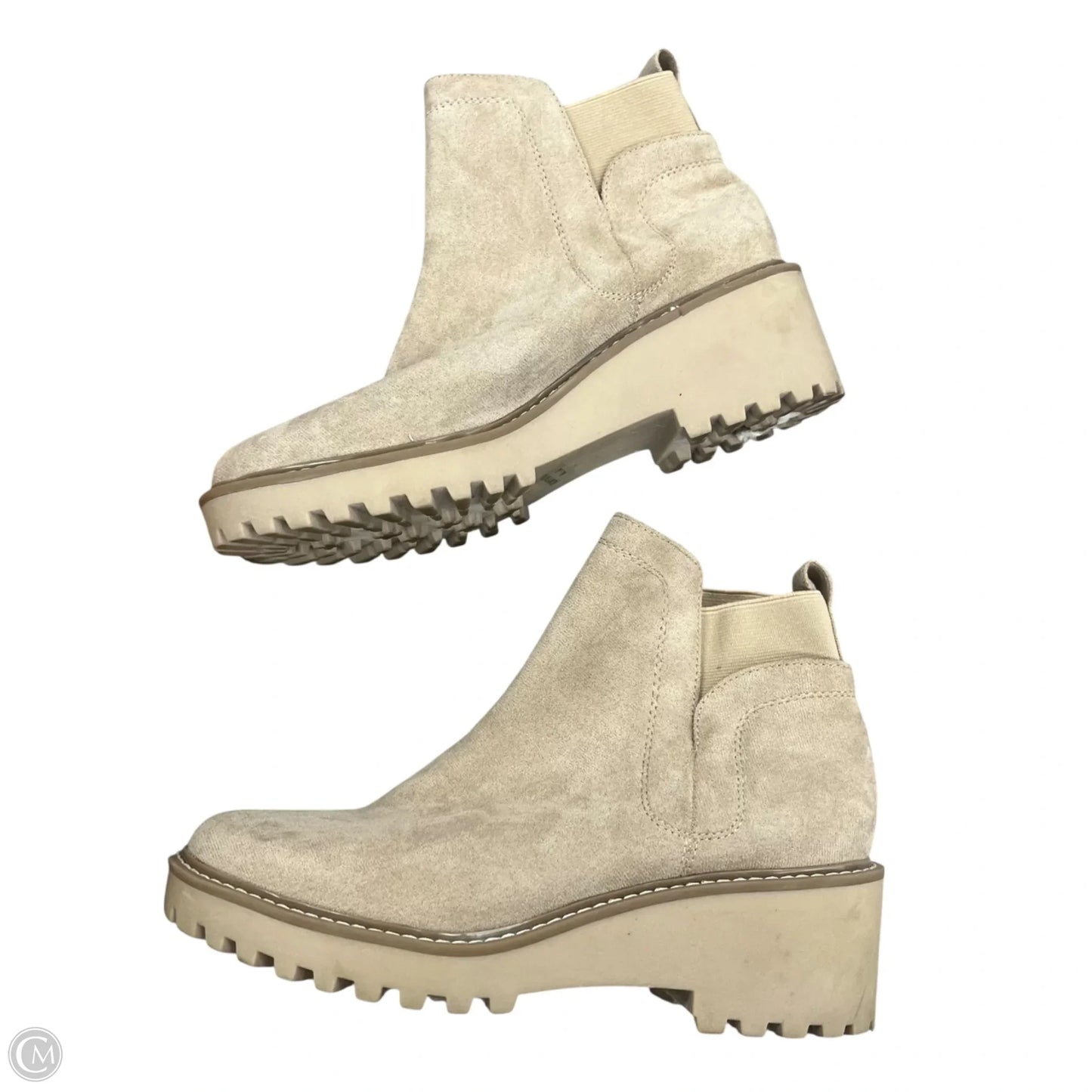 Boots Ankle Heels By Dolce Vita In Beige, Size: 9