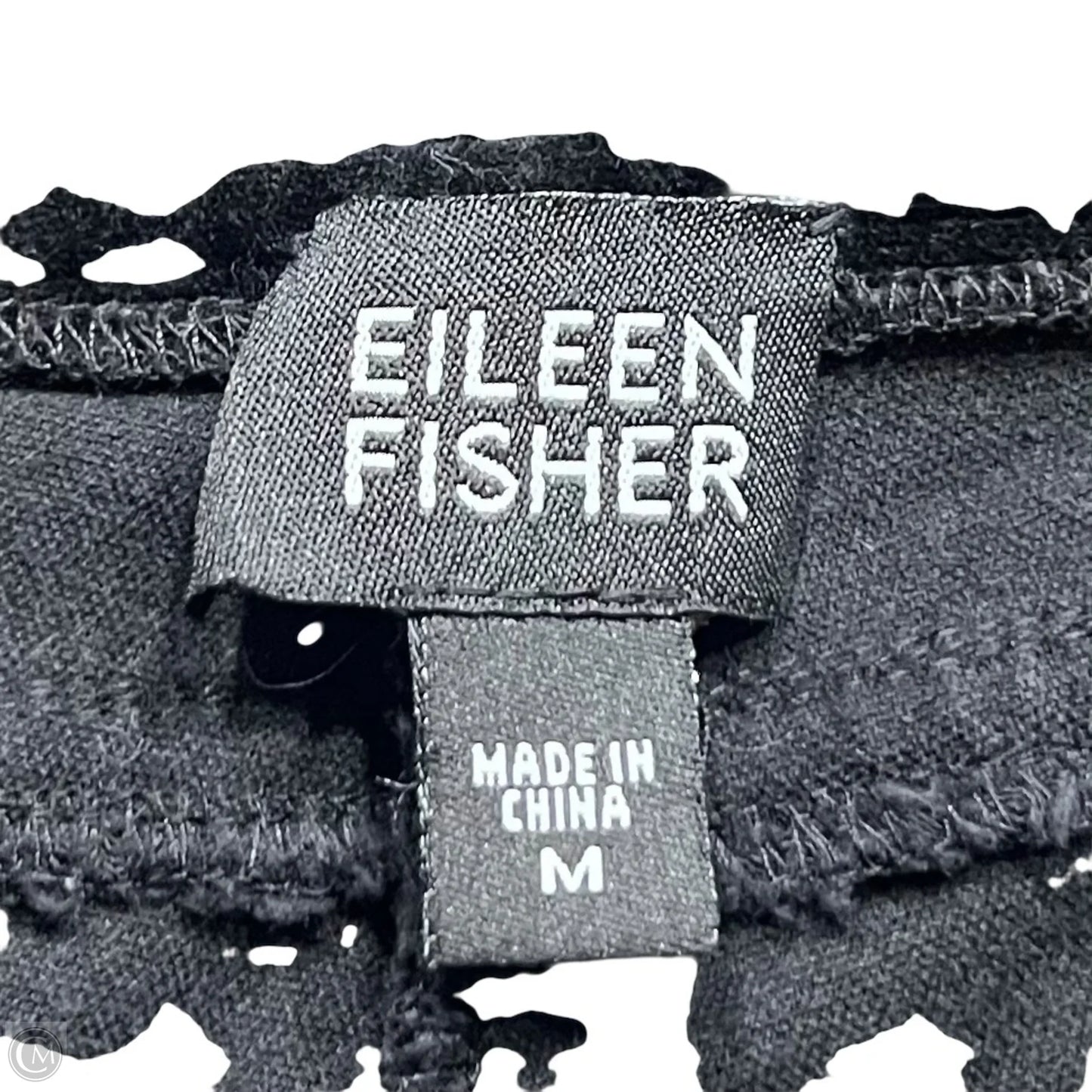 Jeans Boot Cut By Eileen Fisher In Black, Size: M