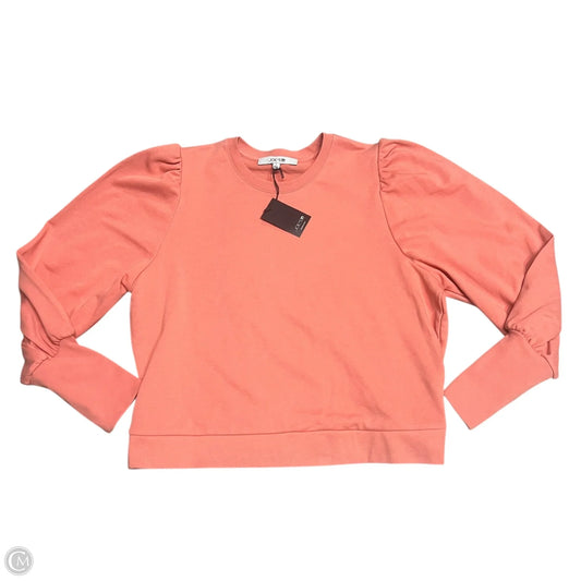 Top Long Sleeve By Joes Jeans In Orange, Size: L