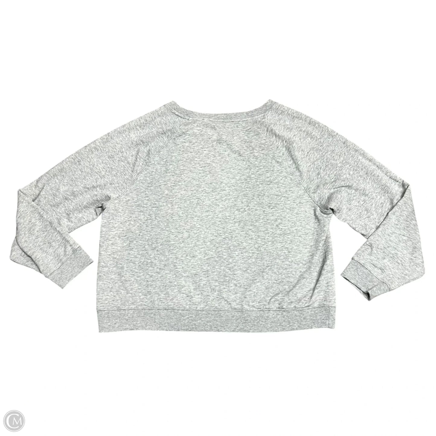 Sweatshirt Crewneck By Lou And Grey In Grey, Size: L