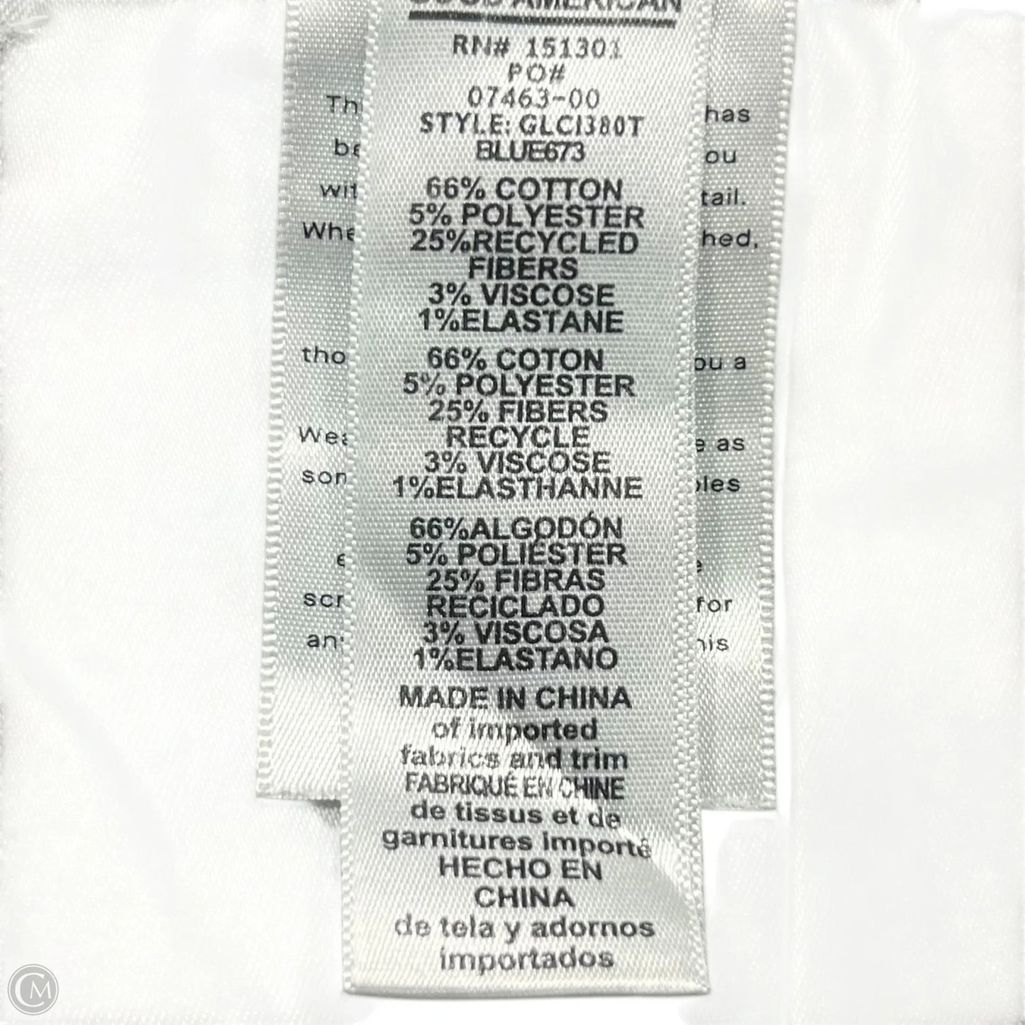 Jeans Skinny By Good American In Blue Denim, Size: 4