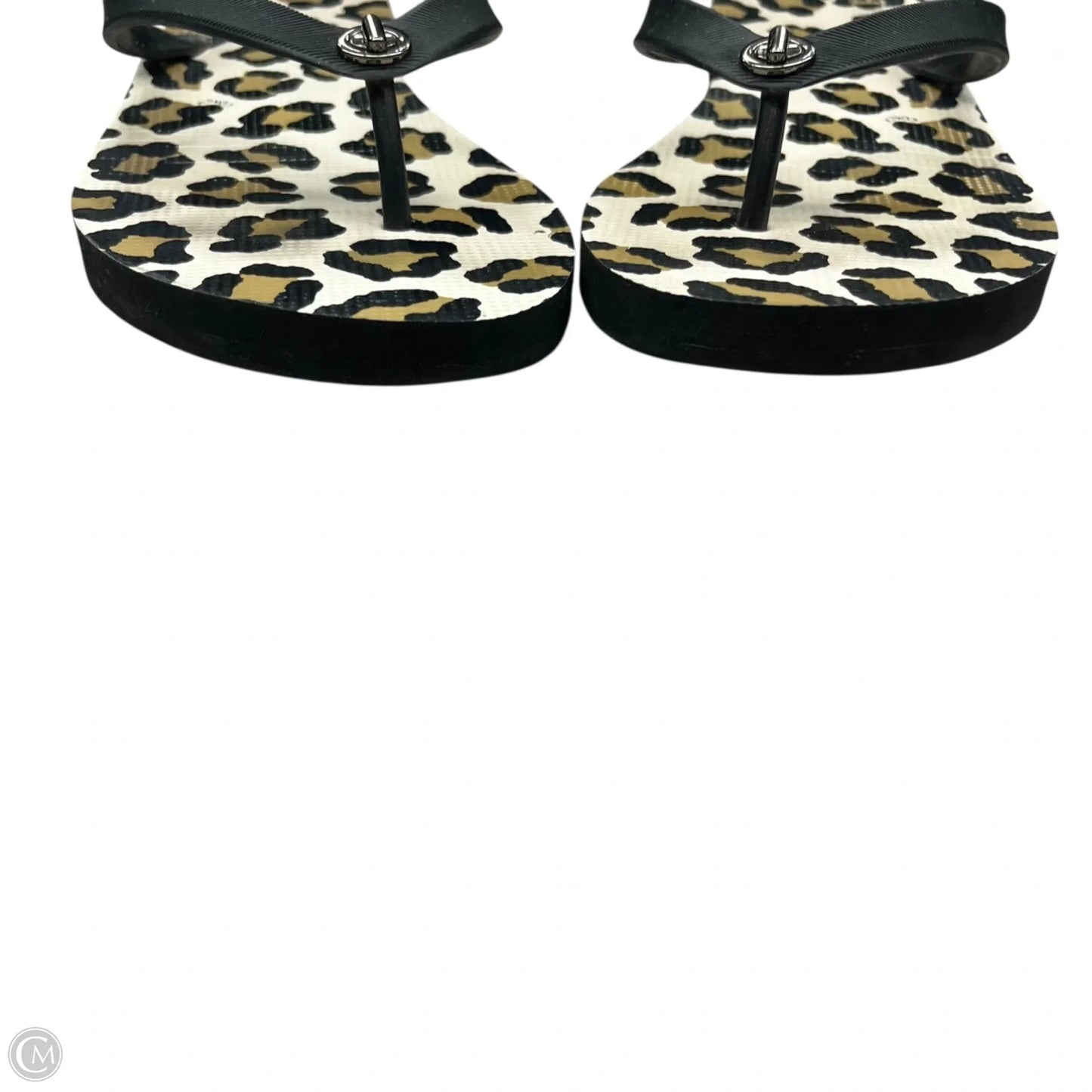 Sandals Designer By Coach In Animal Print, Size: 10