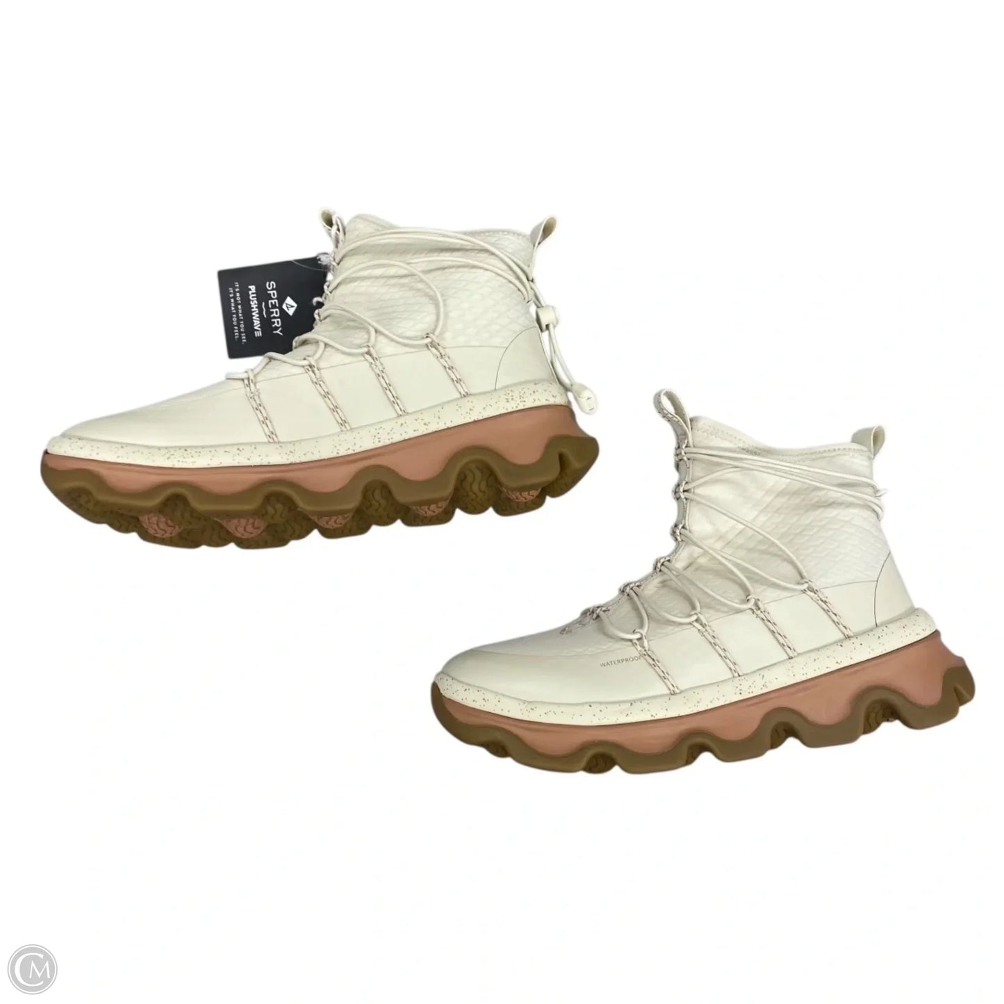 Shoes Sneakers By Sperry In Cream, Size: 7.5