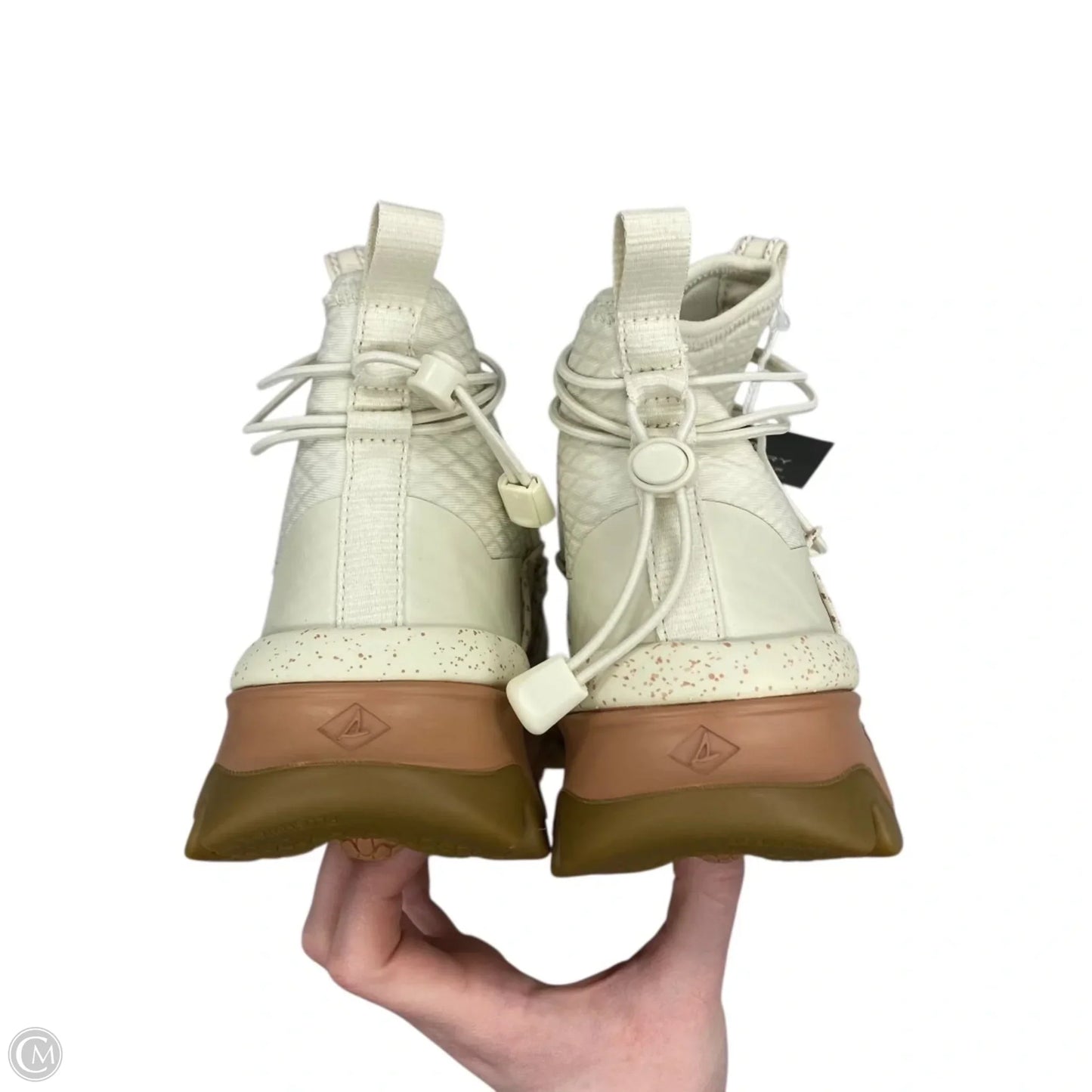 Shoes Sneakers By Sperry In Cream, Size: 7.5