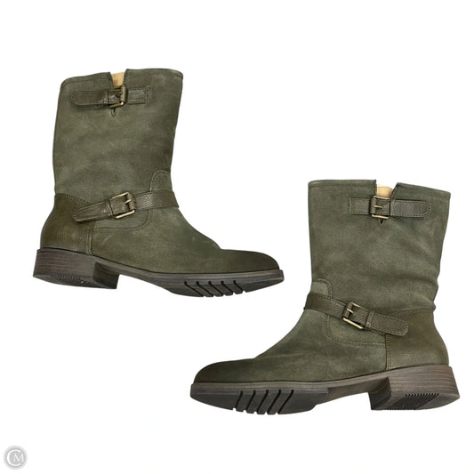 Boots Mid-calf Heels By Naturalizer In Grey, Size: 11