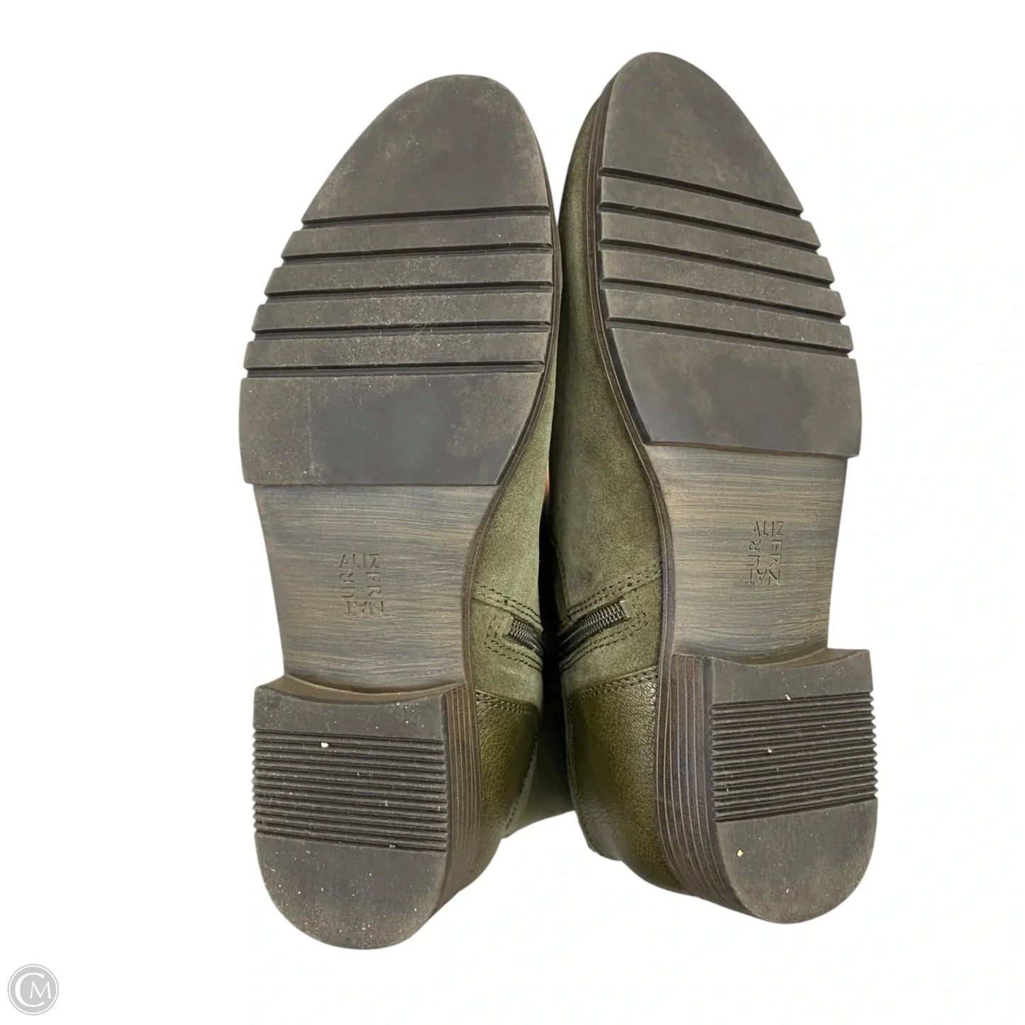 Boots Mid-calf Heels By Naturalizer In Grey, Size: 11