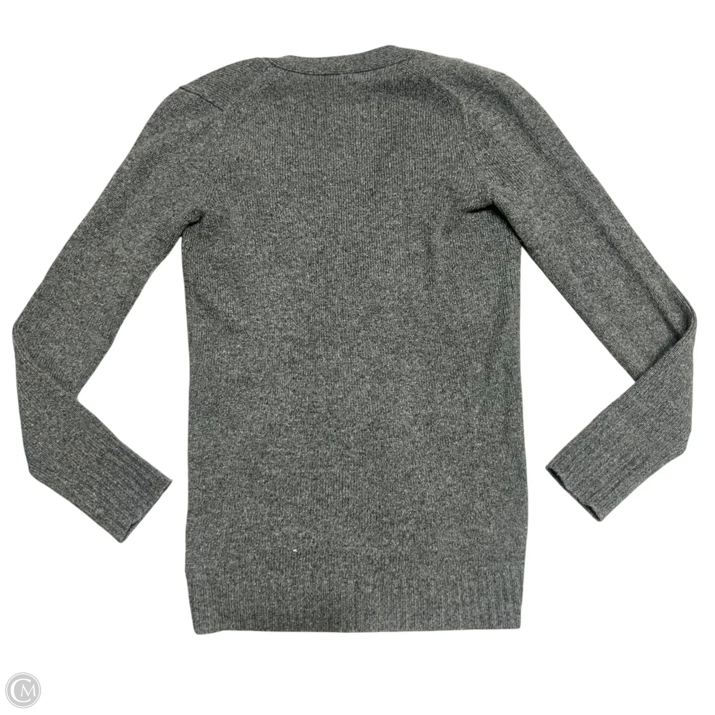 Sweater Cashmere By J. Crew In Black & Grey, Size: Xs