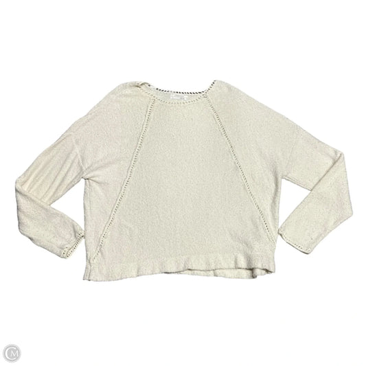 Sweater By Anthropologie In Cream, Size: S