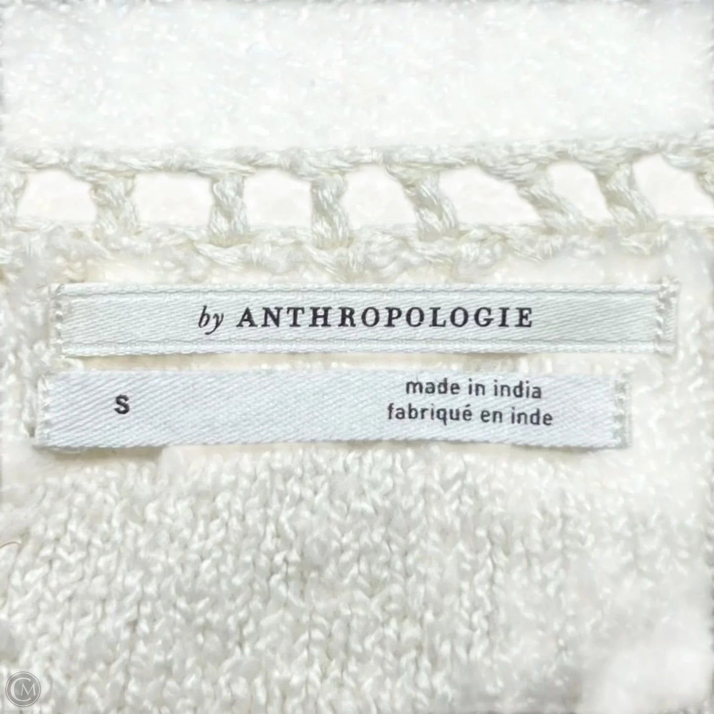 Sweater By Anthropologie In Cream, Size: S