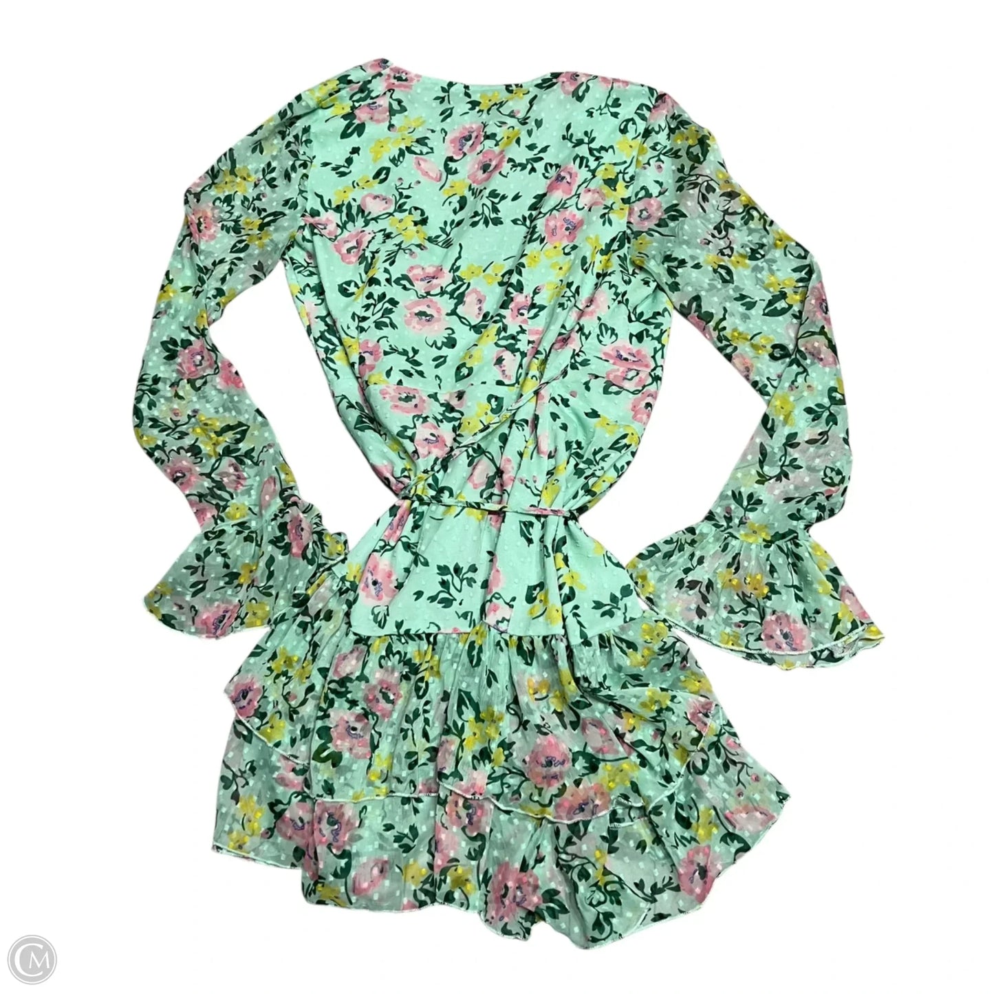 Dress Casual Short By Asos In Green, Size: M