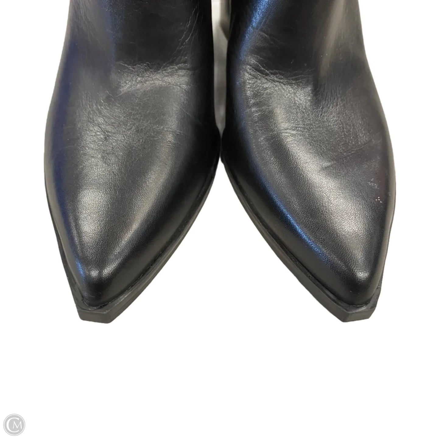 Boots Ankle Flats By Marc Fisher In Black, Size: 8