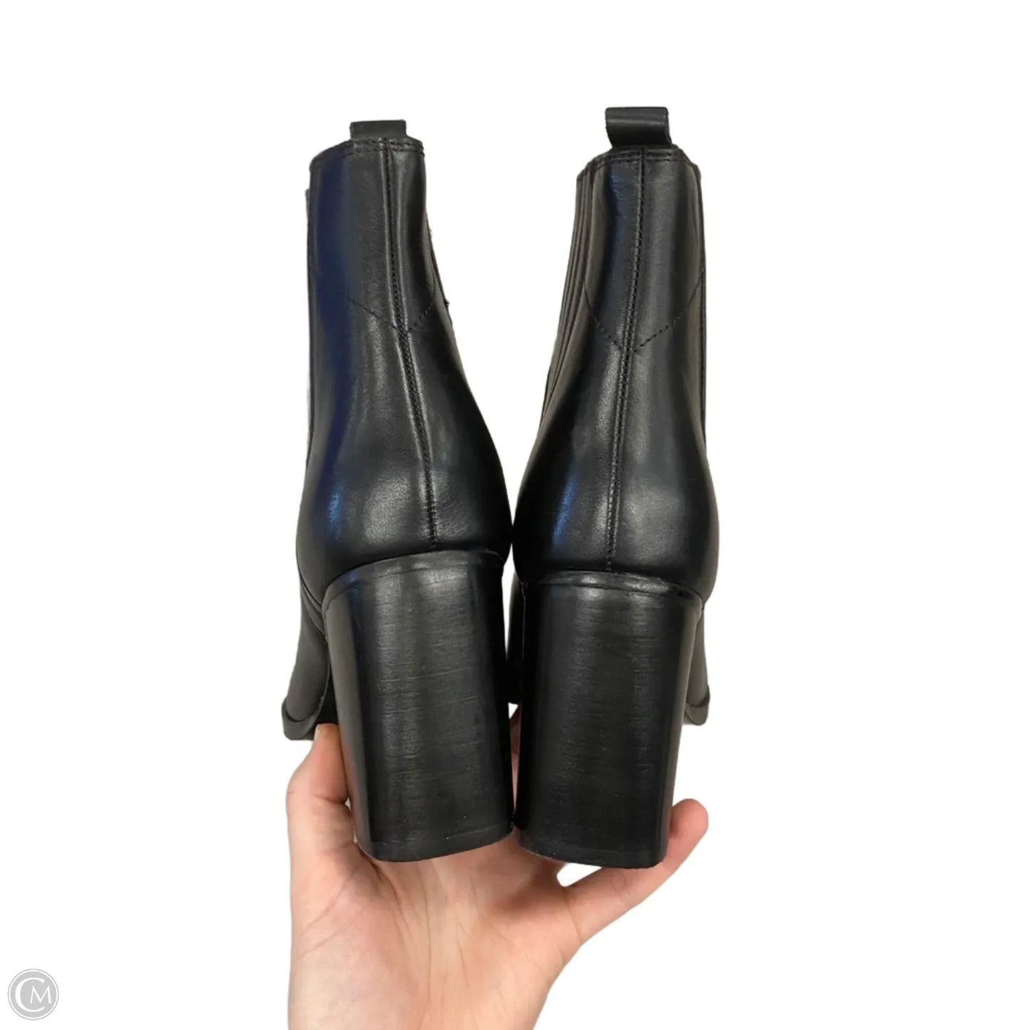 Boots Ankle Flats By Marc Fisher In Black, Size: 8