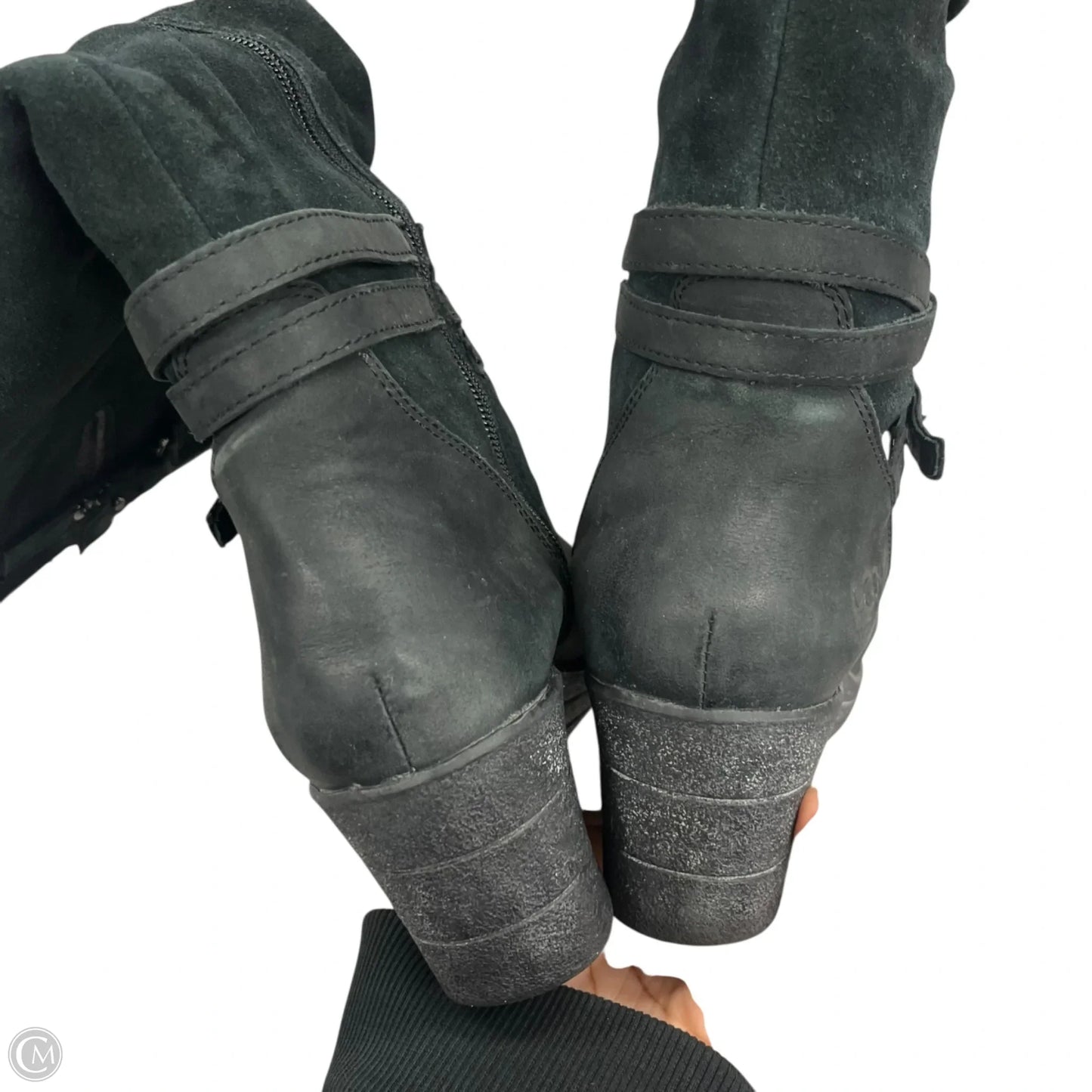 Boots Designer By Ugg In Black, Size: 8