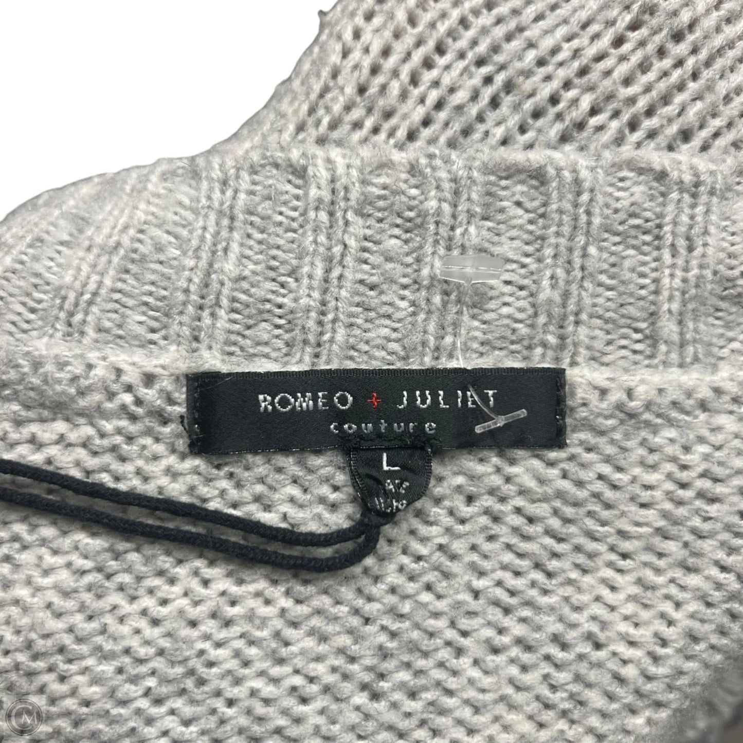 Sweater By Romeo And Juliet In Grey, Size: L
