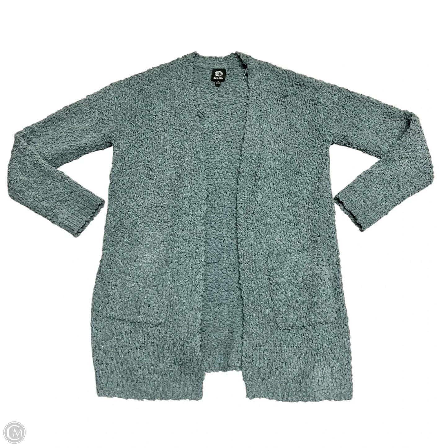 Sweater Cardigan By Bobeau In Green, Size: S