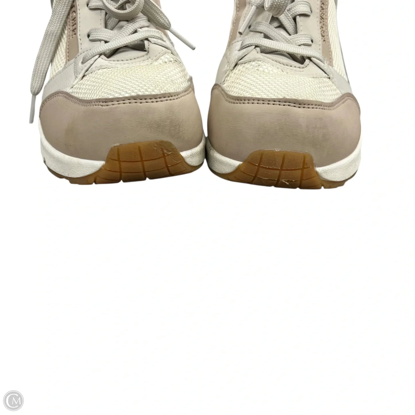 Shoes Athletic By Skechers In Beige, Size: 10