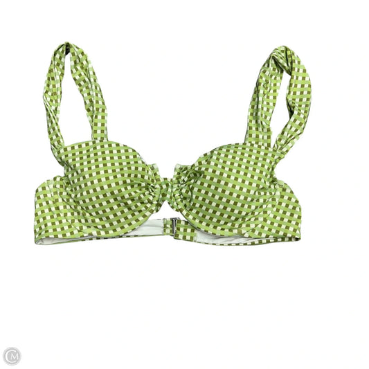 Swimsuit Top By Dippin Daisys In Green, Size: L