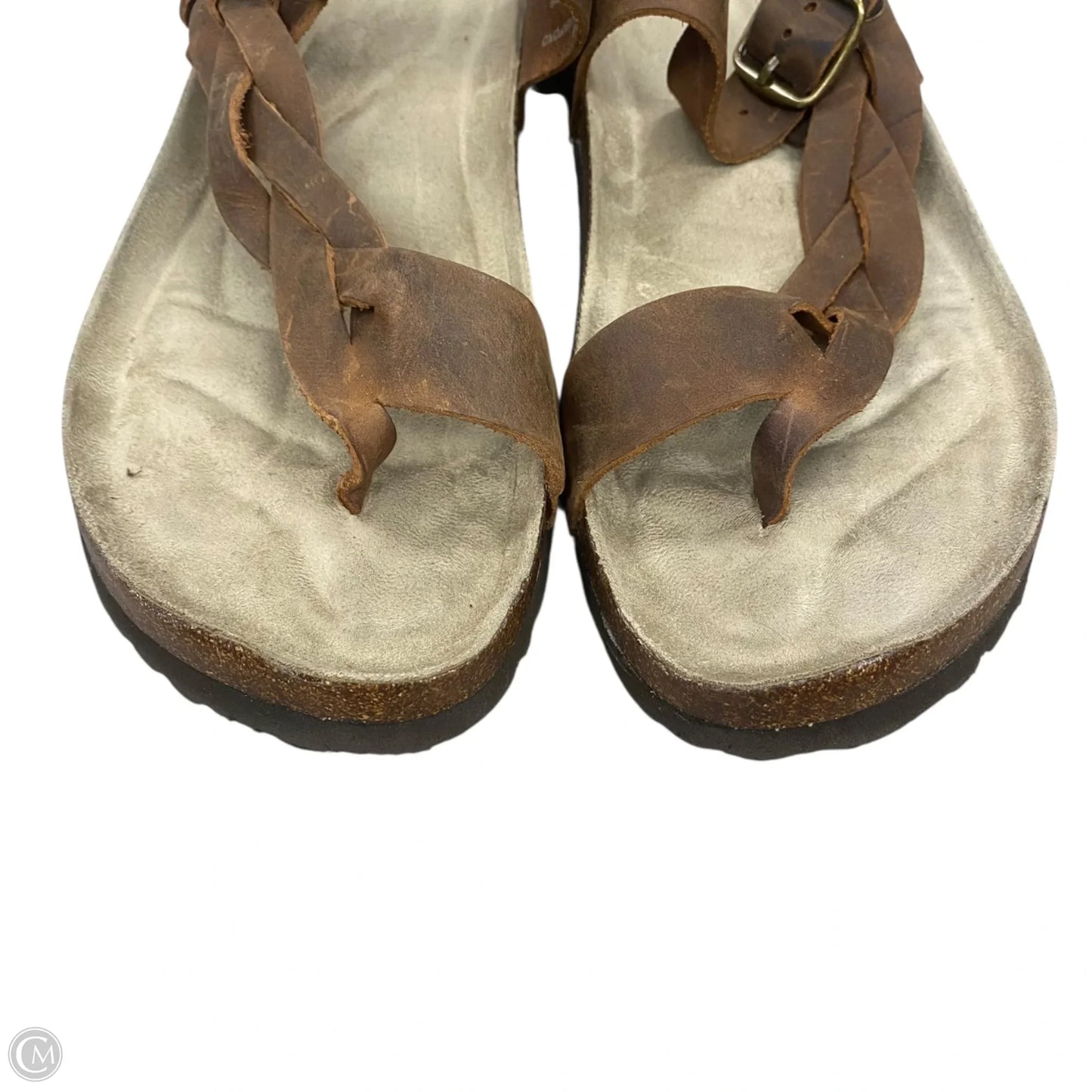 Sandals Flats By White Mountain In Brown, Size: 11