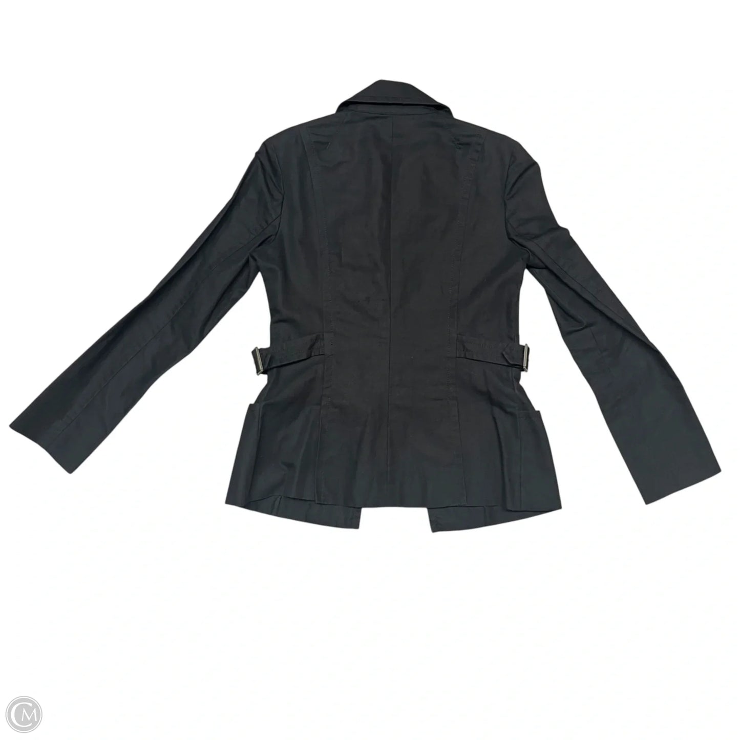 Jacket Luxury Designer By Burberry In Black, Size: S