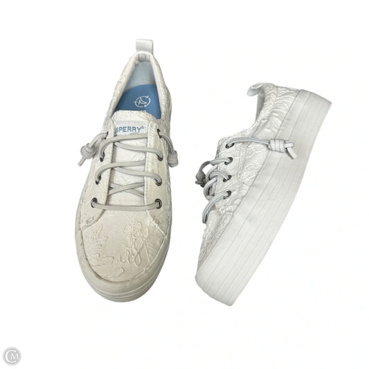 Shoes Sneakers By Sperry In White, Size: 7