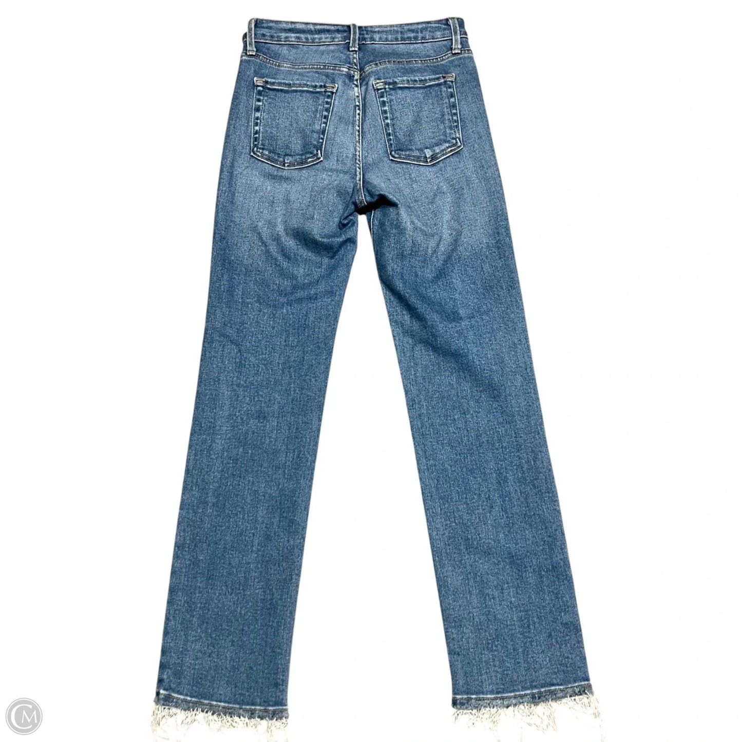 Jeans Straight By Just Black In Blue Denim, Size: 4