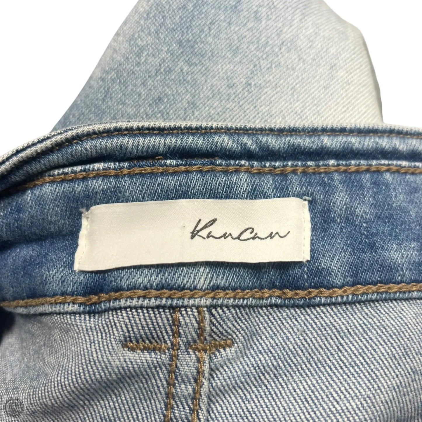 Jeans Wide Leg By Kancan In Blue Denim, Size: 4
