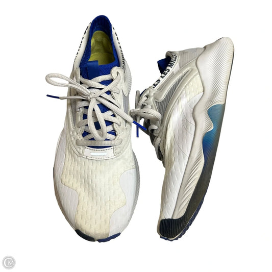 Shoes Athletic By Reebok In Blue & White, Size: 9.5