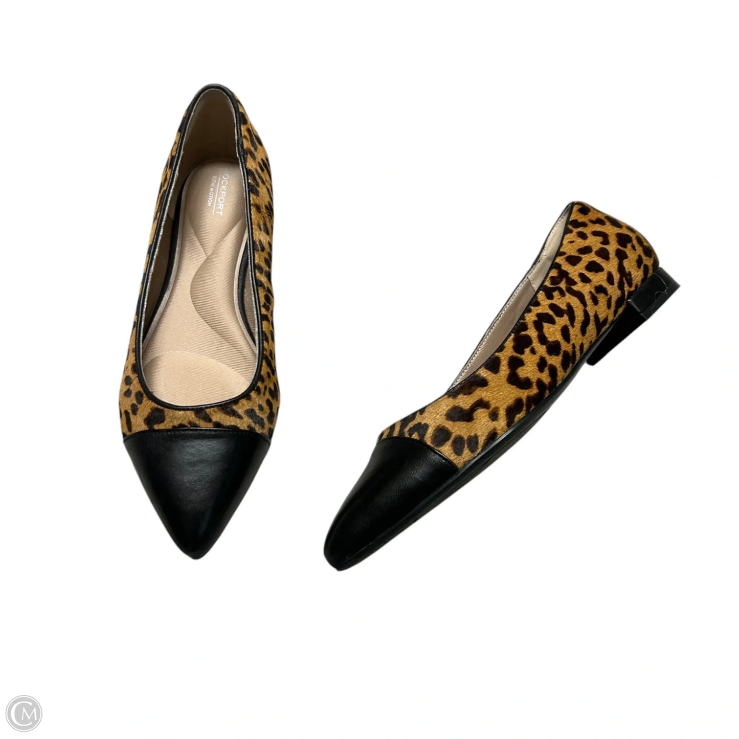 Shoes Flats By Rockport In Animal Print, Size: 8