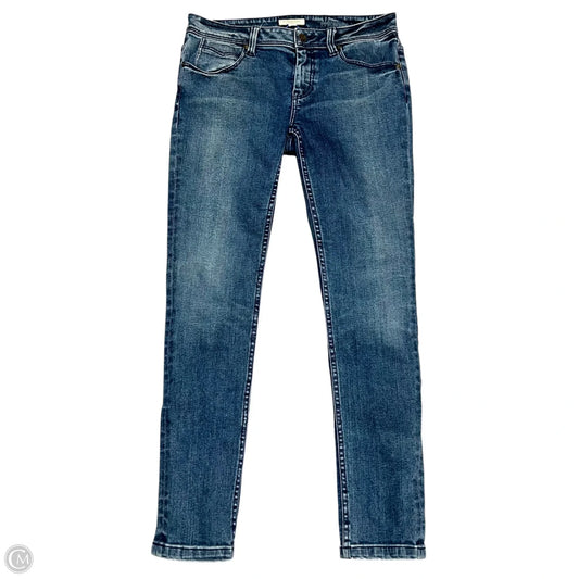 Jeans Luxury Designer By Burberry In Blue Denim, Size: 12