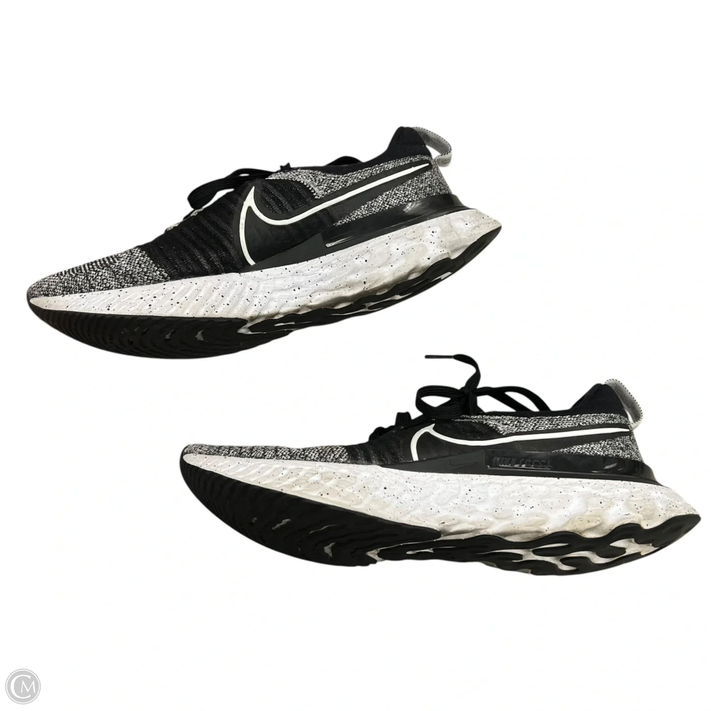 Shoes Athletic By Nike In Black & White, Size: 9