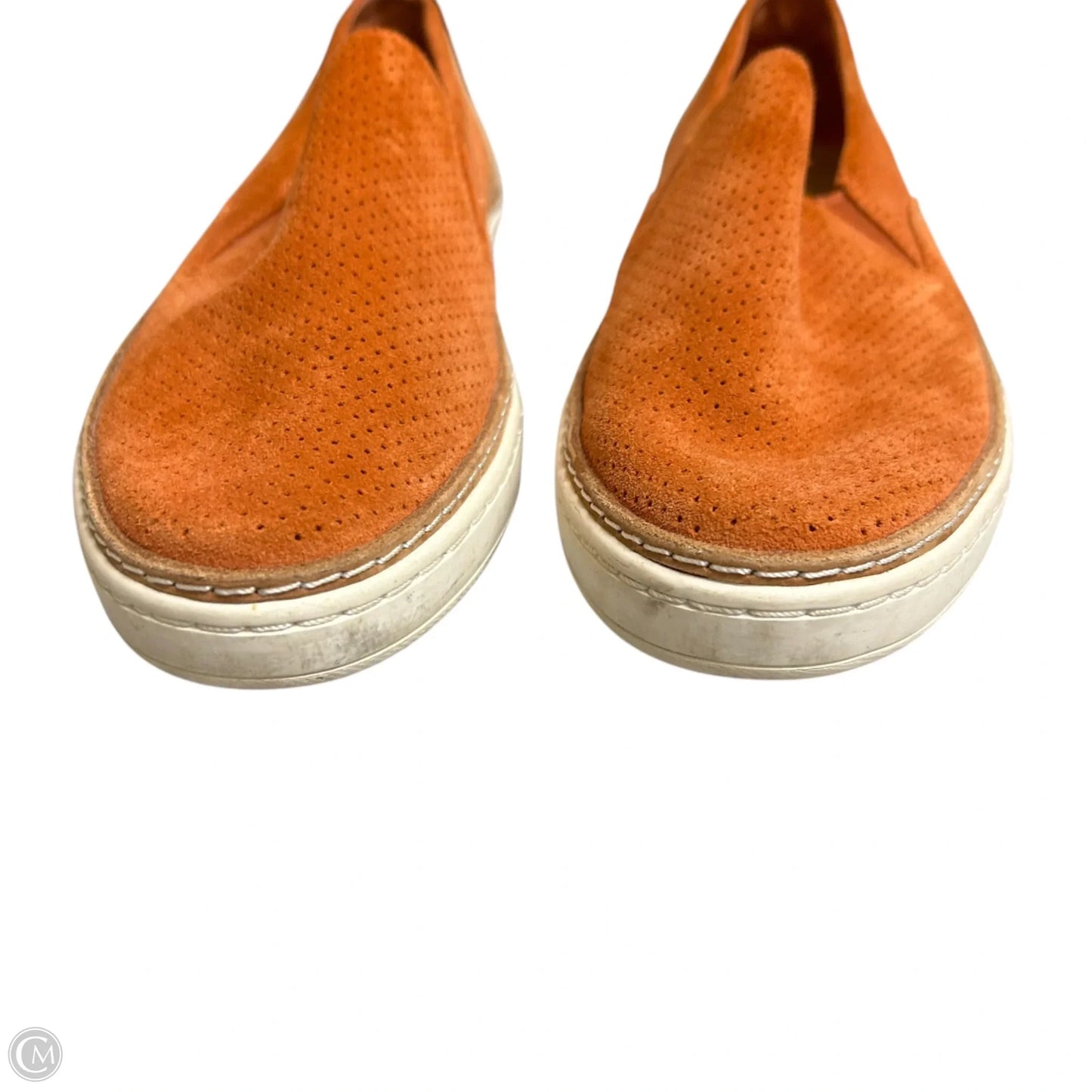 Shoes Designer By Ugg In Orange, Size: 6.5