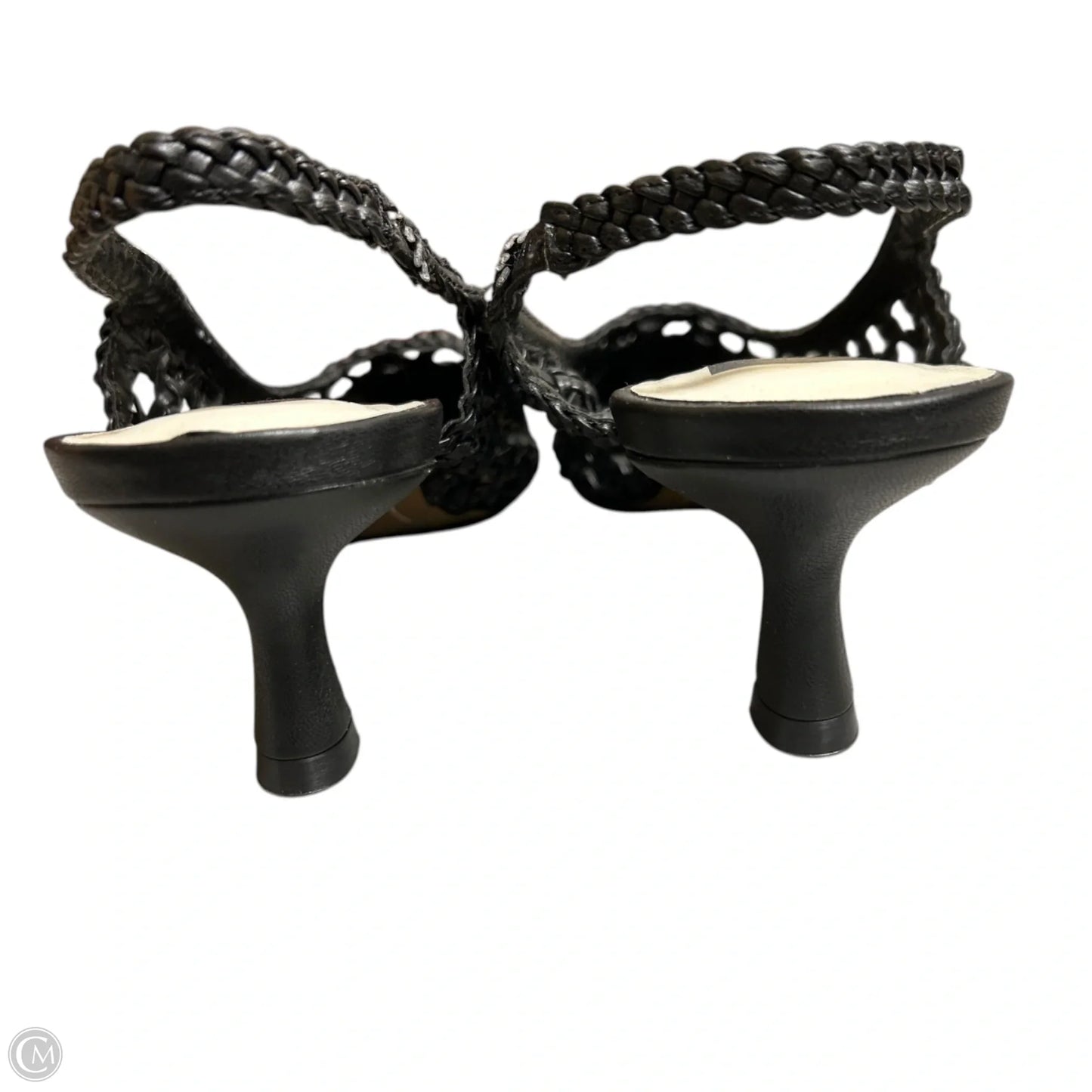 Sandals Heels Wedge By Dolce Vita In Black, Size: 7