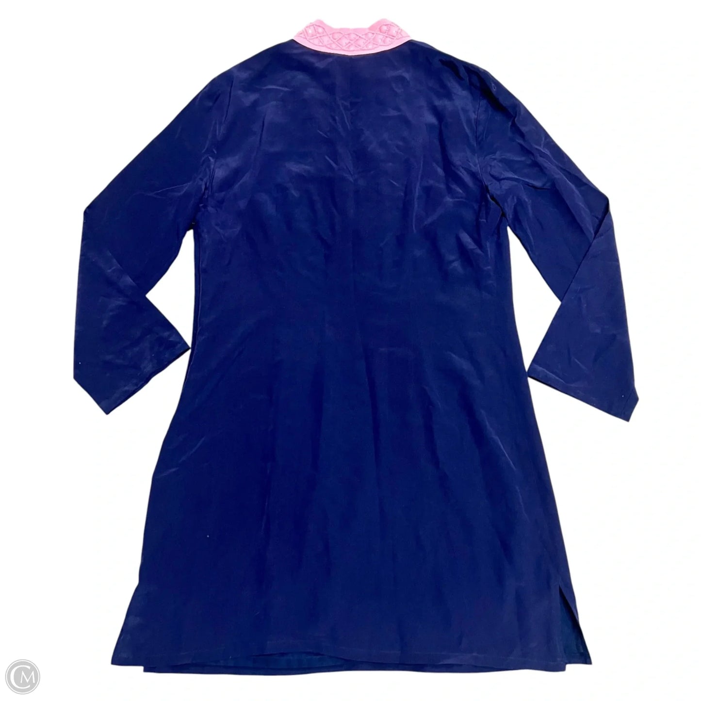 Dress Casual Short By Sail To Sable In Blue & Pink, Size: M
