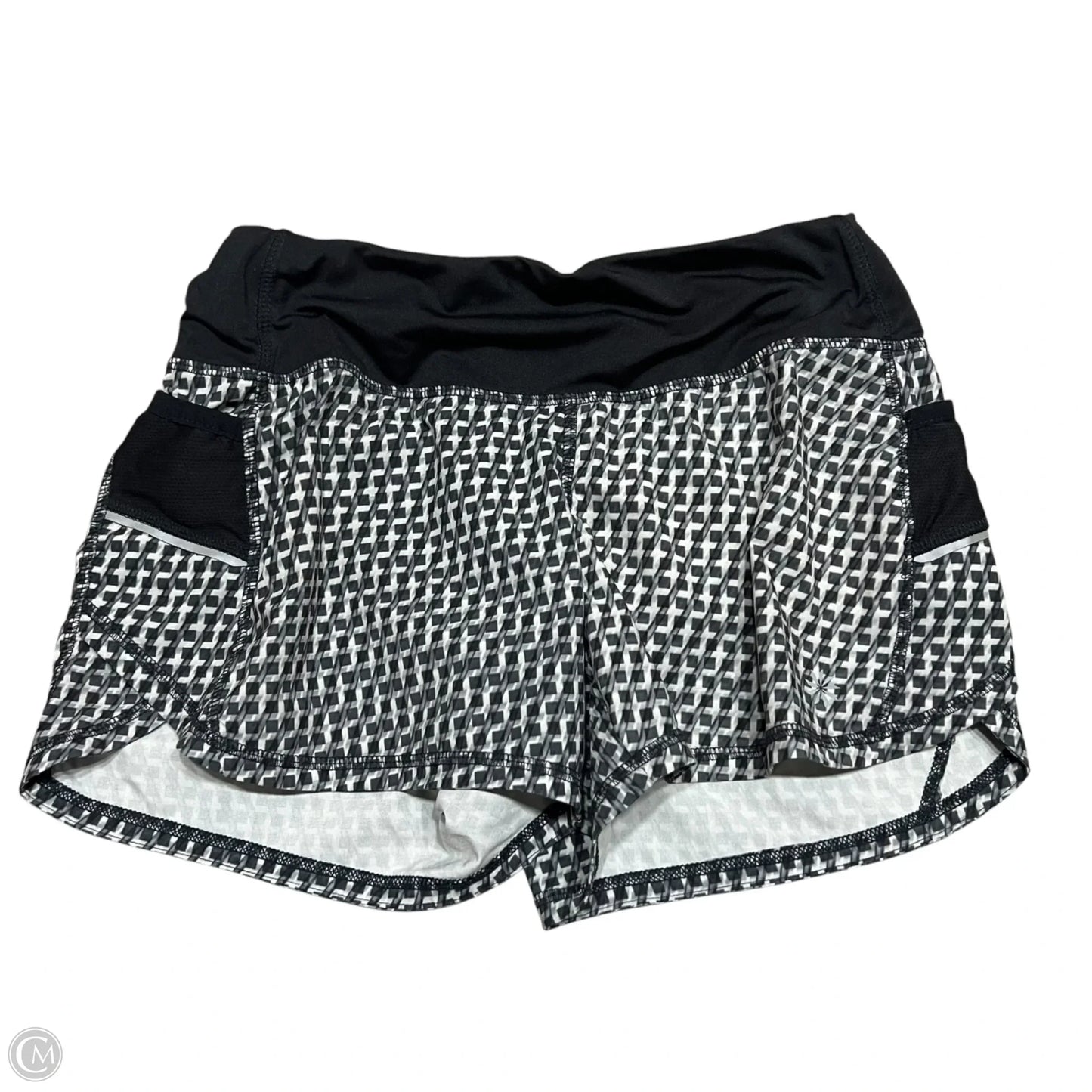 Athletic Shorts By Athleta In Black & White, Size: Xs