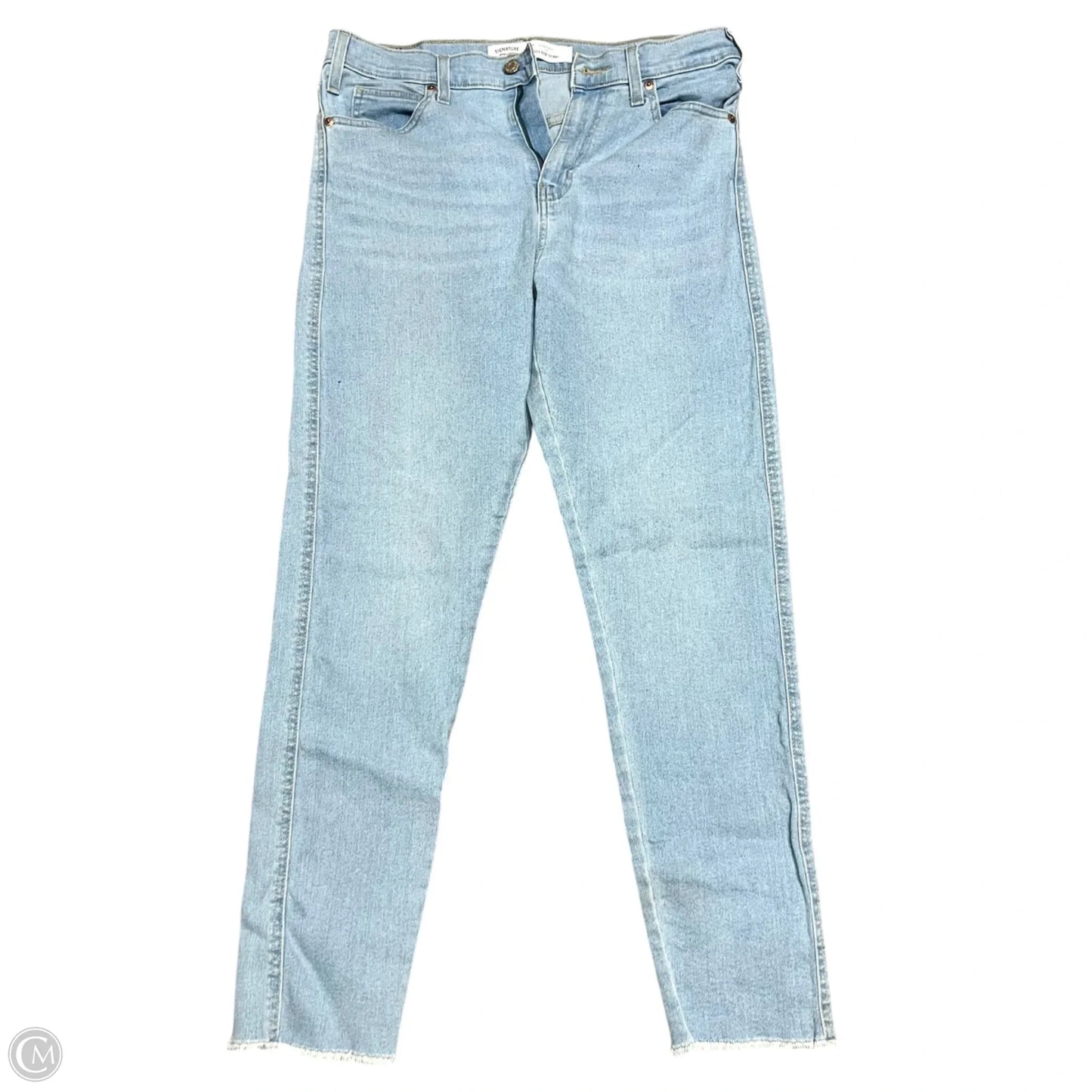 Jeans Skinny By Levis In Blue Denim, Size: 8
